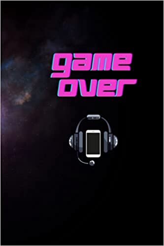 Game over: Lined notebook for young adult gamers