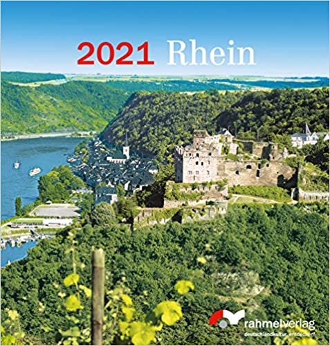 Tisch-Kalender Rhein 2021