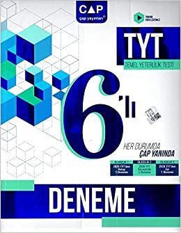 Çap Yayınları YKS TYT 6 lı Deneme Video Çözümlü Çap Yayınları