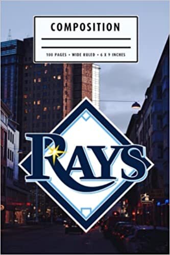 Weekly Planner Composition : Tampa Bay Rays Notebook- To My Baseball Son , To My Baseball Dad - Baseball Notebook #26