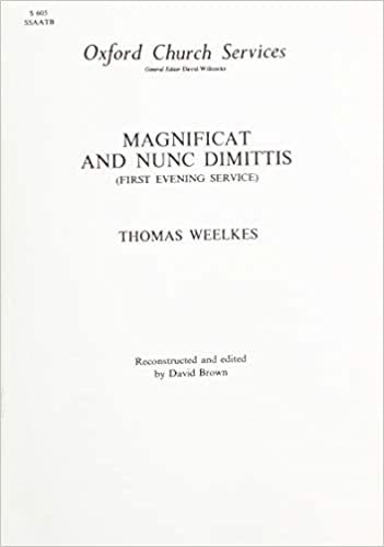 Magnificat and Nunc Dimittis (First evening service)