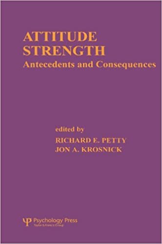 Attitude Strength: Antecedents and Consequences (Ohio State University Series on Attitudes and Persuasion ; V. 4)