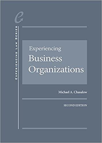 Experiencing Business Organizations - CasebookPlus (Experiencing Law Series (Multimedia))