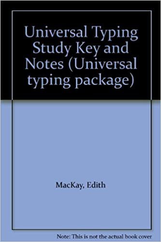 Universal Typing Study Key and Notes (Universal typing package): Key & Notes