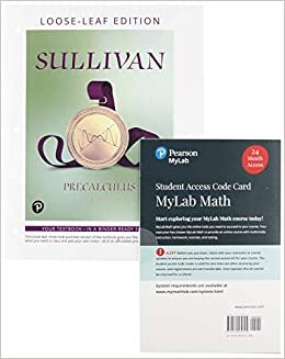 Precalculus, Loose-Leaf Edition Plus New Mylab Math -- 24-Month Access Card Package
