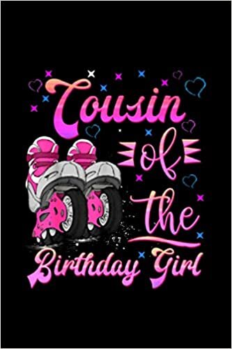 Cousin Birthday Rolling Skate Birthday matching family Party 114 Pages 6''x9' / Journal / Notebook / Diary / Greeting Card Alternative for Boys & Girls