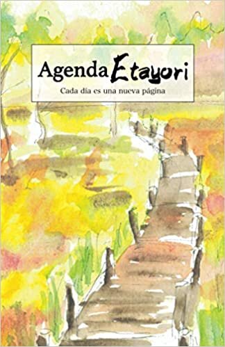 Agenda Etayori: Planificador diario japonés pintado a mano sin fechas Planificador semanal ilustrado