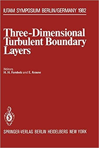 Three-Dimensional Turbulent Boundary Layers: Symposium, Berlin, Germany, March 29 - April 1, 1982 (IUTAM Symposia)