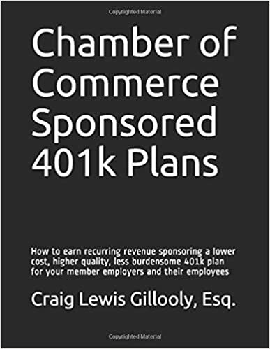 Chamber of Commerce Sponsored 401k Plans: How to earn recurring revenue sponsoring a lower cost, higher quality, less burdensome 401k plan for your ... (401k Educational Series from Mrs401k)