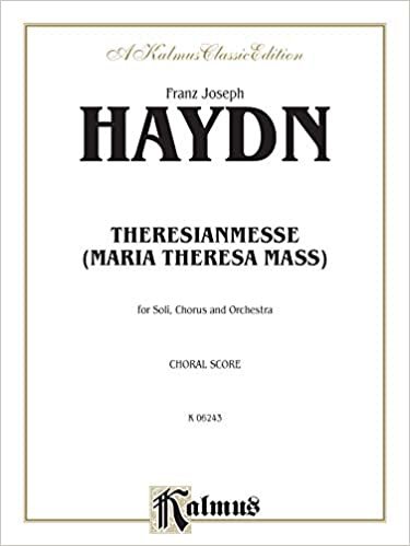 Theresa Mass in B-Flat Major: Satb with Satb Soli (Orch.) (Latin Language Edition) (Kalmus Edition) indir