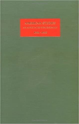 American Studies 4 volume set: American Studies: An Annotated Bibliography 1984–1988 indir