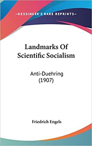 Landmarks Of Scientific Socialism: Anti-Duehring (1907) indir