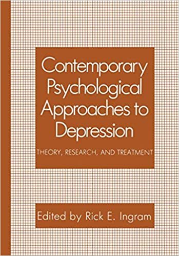 Contemporary Psychological Approaches to Depression: Theory, Research, and Treatment (The Language of Science): 1st indir