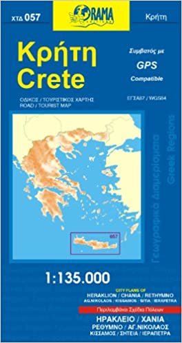 Crete 1 : 135 000: Kreta