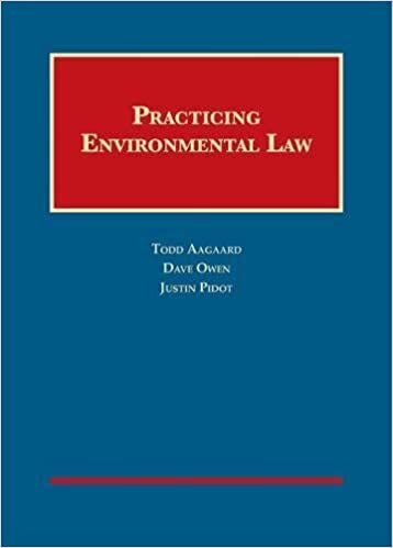Practicing Environmental Law (University Casebook Series)