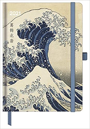 Hokusai 2021 - Buchkalender - Taschenkalender - Kunstkalender - 16x22: ArtDiary (ArtDiaries)