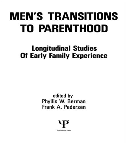 Men's Transitions To Parenthood: Longitudinal Studies of Early Family Experience