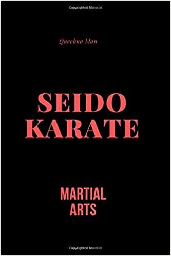 SEIDO KARATE: Notebook, Journal, ( 6x9 line 110pages bleed ) (MARTIAL ARTS, Band 1) indir