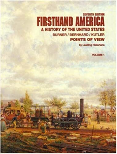 Firsthand America: A History of the United States: 1