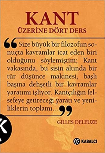 Kant Üzerine Dört Ders