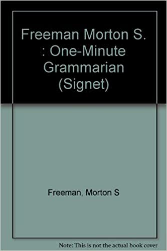 The One-minute Grammarian