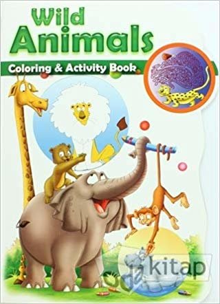 Wild Animals: Coloring-Activity Book