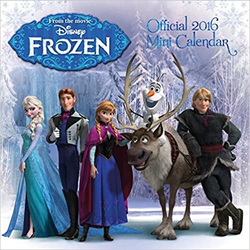 Official Disney Frozen 2016 Mini Calendar (Calendar 2016) indir