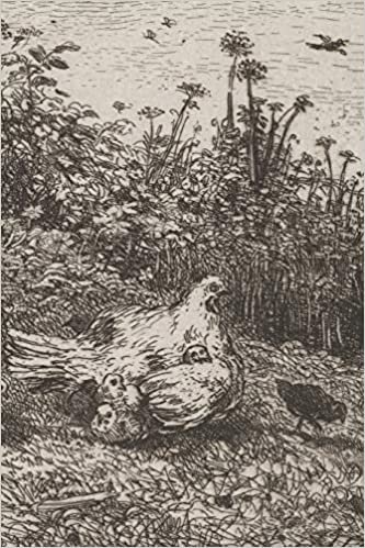 Le Poule et ses Poussins / The Hen and Her Chicks - A Poetose Notebook / Journal / Diary (100 pages/50 sheets) (Poetose Notebooks)