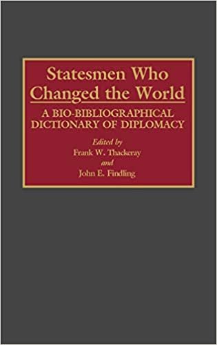 Statesmen Who Changed the World: A Bio-bibliographical Dictionary of Diplomacy (Small Libraries Publications; 3)