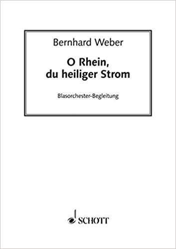 O Rhein, du Heiliger Strom -Ensemble de Partitions
