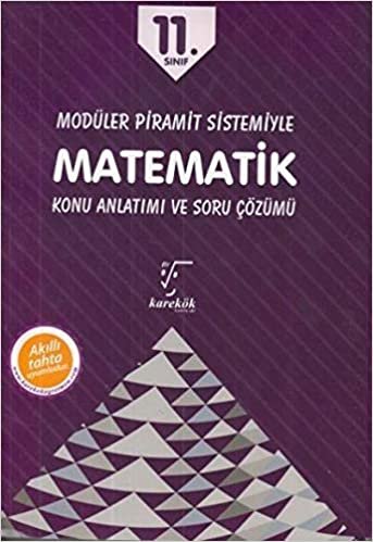 Karekök 11. Sınıf Modüler Piramit Sistemiyle Matematik Konu Anlatımlı Soru Çözümlü Set-YENİ