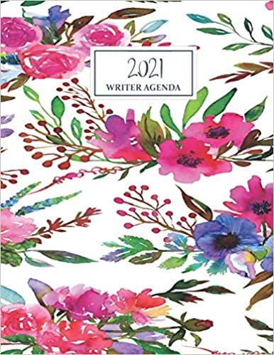 Writer Agenda 2021: Monthly agenda and planner for writer . 2021 weekly calendar planner for waiters.They are hot january 2021 to december 2021