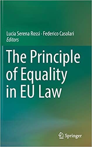The Principle of Equality in EU Law indir