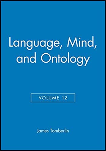 Language, Mind, and Ontology, Volume 12: A Supplement to "Nous" (Philosophical Perspectives Annual Volume)