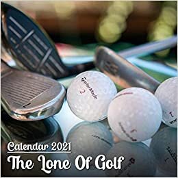 Calendar 2021 The Lone Of Golf: Beautiful The Lone Of Golf Photos Monthly Mini Calendar | Small Size