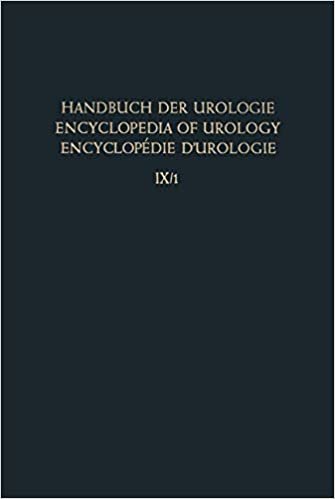 Handbuch der Urologie Encyclopedia of Urology Encyclopedie d'Urologie: Entzündung / Inflammation, Band 1: Unspezifische Entzündungen / Non-Specific Inflammations / Inflammations Non-Spécifiques