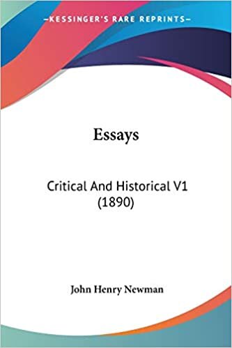 Essays: Critical And Historical V1 (1890) indir