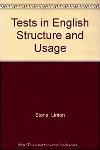 Tests In English Structure And Usage