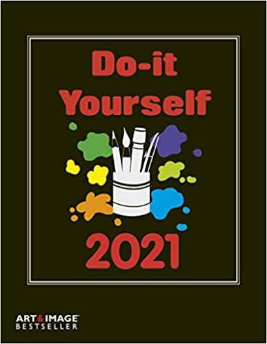 Do-it Yourself schwarz 2021 A&I - Bastelkalender - DIY-Kalender - 24x31 indir