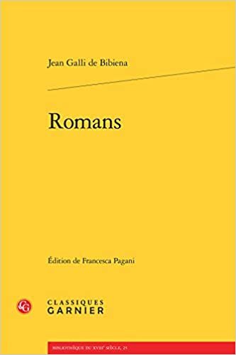 romans (BIBLIOTHEQUE DU XVIIIE SIECLE)
