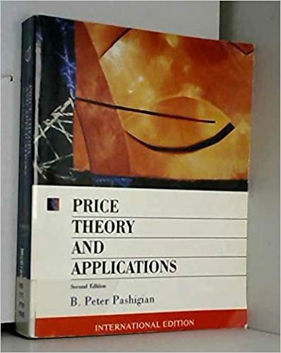 Price Theory and Applications (McGraw-Hill International Editions Series)