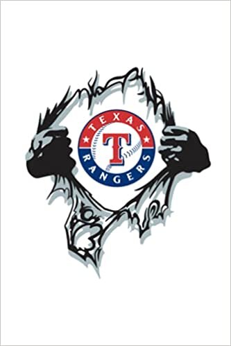 Texas Rangers Hero Notebooks, Logbook, Journal Composition Book Journal 110 Pages 6x9 in