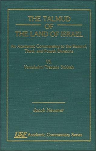 Talmud of the Land of Israel, an Academic Commentary: VI. Yerushalmi Tractate Sukkah: Yerushalmi Tractate Sukkah v. VI