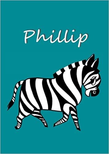 Malbuch / Notizbuch / Tagebuch - Phillip: A4 - blanko - Phillip indir