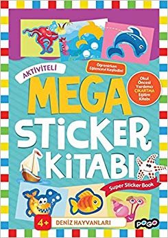 Mega Sticker Deniz Hayvanları