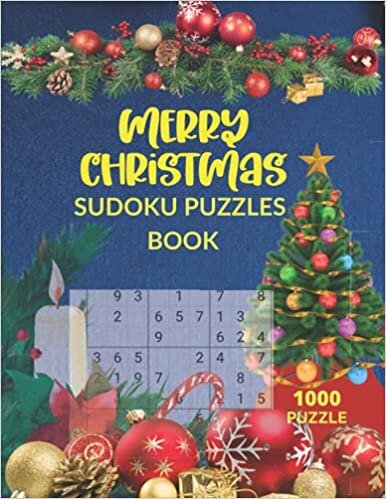 Christmas Sudoku Puzzle Book: Jigsaw 1000 Sudoku Easy to Hard Puzzles Enjoy Hours of Fun and Challenges during Christmas Holidays