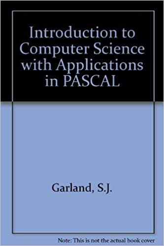 Introduction to Computer Science With Applications in Pascal