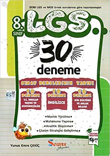 8. Sınıf LGS 30 Deneme indir