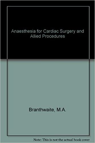 Anaesthesia for Cardiac Surgery and Allied Procedures