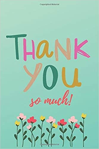 Thank You so Much: Employee Appreciation Gifts Teacher Thank You, Gifts For Staff, Bus Driver Appreciation, Work Book, Planner, Notebook, Journal, Diary (110 Pages, Blank, 6 x 9)